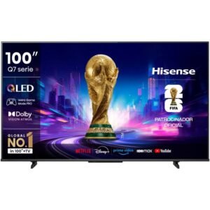 PANTALLA QLED HISENSE 100Q7QG GOOGLE TV – 100″
