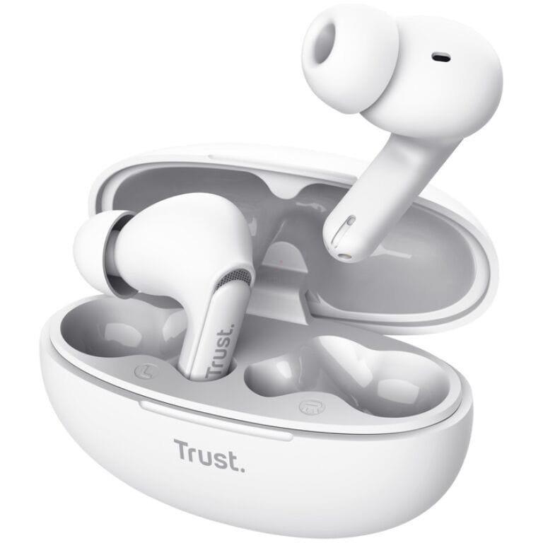 AUDIFONOS TRUST YAVI – ENC – BLUETOOTH – BLANCO