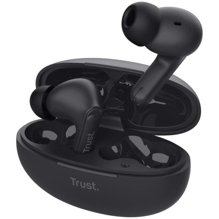 AUDIFONOS TRUST YAVI – ENC – BLUETOOTH – NEGRO