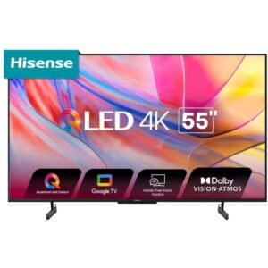 PANTALLA TV QLED HISENSE SMART UHD 4K GOOGLE TV – 55″