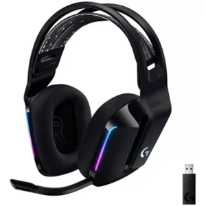 Headset Logitech Gaming G733 RGB inalámbrico – Negro