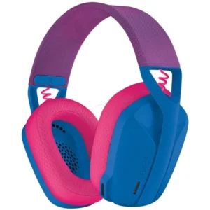 Headset Logitech G435 Gaming Inalámbrico Lightspeed – Azul con Fucsia