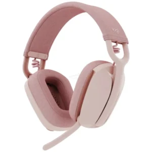 Headset Logitech ZONE VIBE 100 – Inalámbrico – Rosa