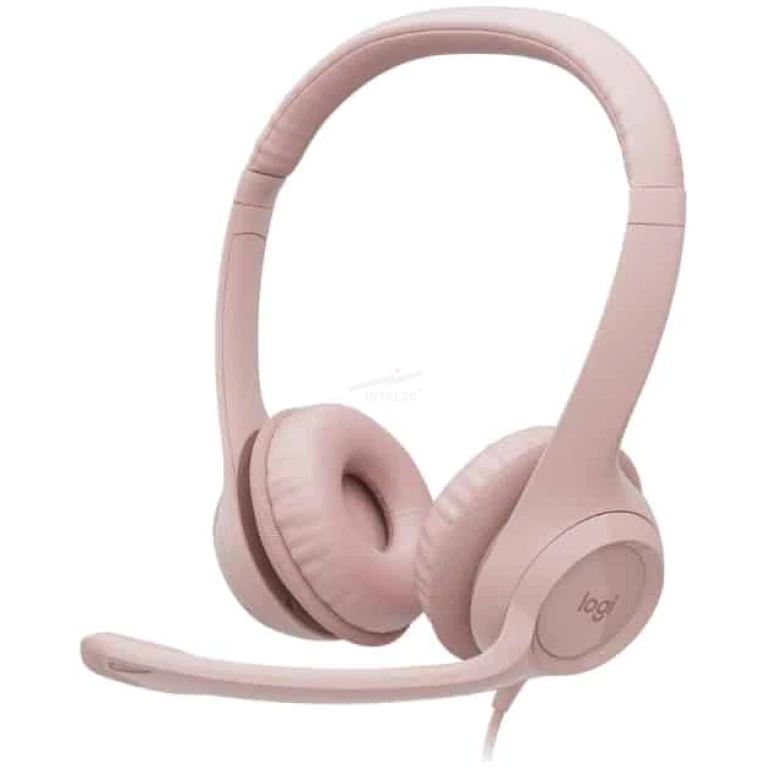Audífonos Logitech H390 – USB – Rosa