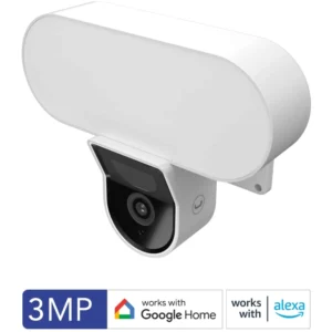 CAMARA UNNO CAM12+ FLOODLIGHT – WIFI – INTELIGENTE – EXTERIOR