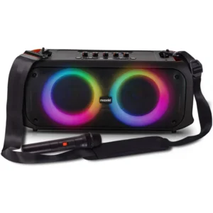 PARLANTE MOONKI TRIP – BLUETOOTH – MICROFONO – RGB – NEGRO