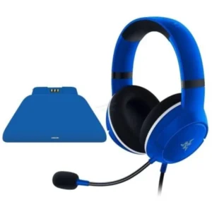HEADSET RAZER KAIRA X XBOX BUNDLE CARGADOR CONTROL XBOX – AZUL