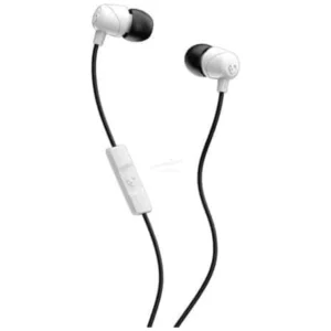 Audífonos Skullcandy Jib con micrófono – Blanco con Negro