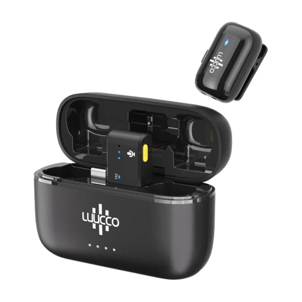 MICROFONO LUUCCO MINIPODS K2 – USB-C – NEGRO