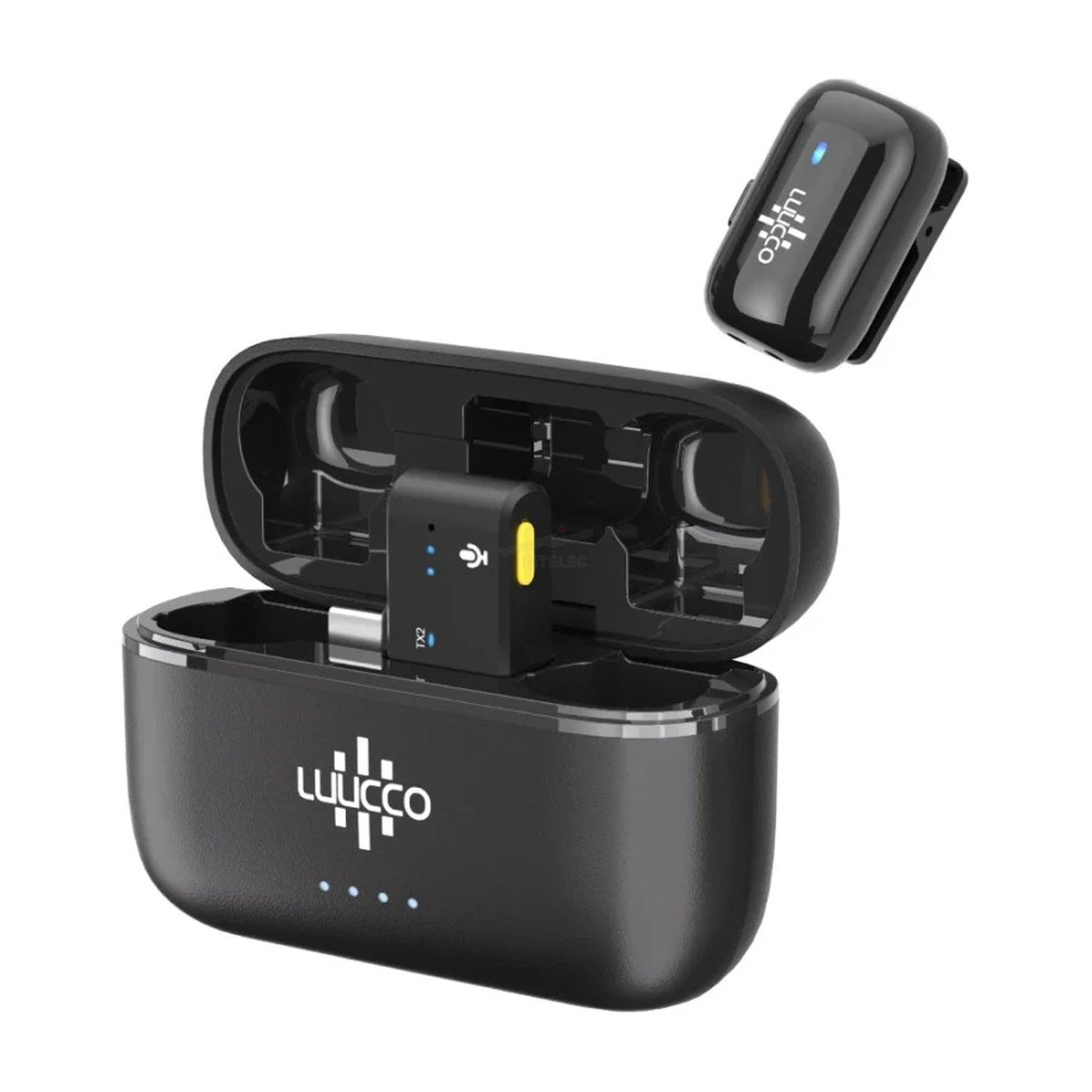 MICROFONO LUUCCO MINIPODS K2 – USB-C – NEGRO