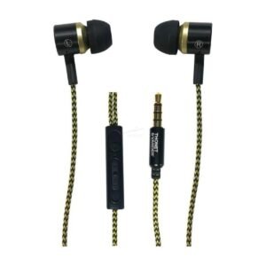 AUDIFONOS THONET & VANDER KLEIN – 3.5MM – NEGRO-AMARILLO