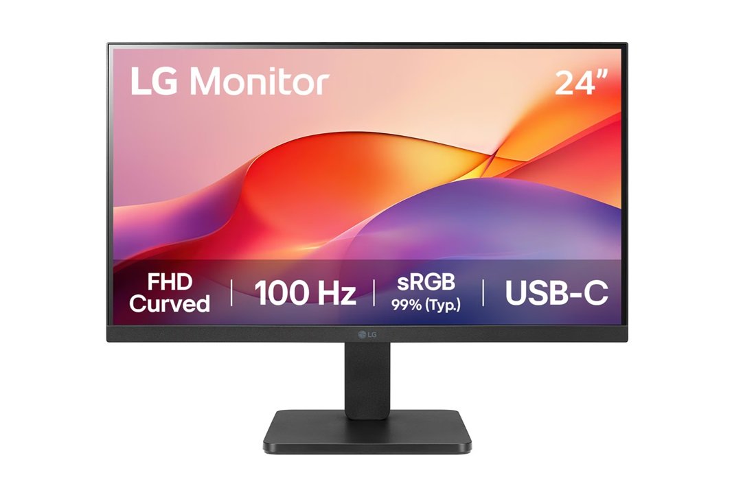MONITOR LED 23.8" LG CURVO 5MS - 100HZ - 1920X1080
