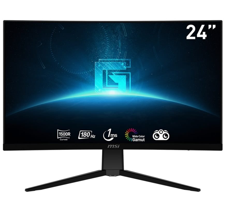 MONITOR LED 23.6" MSI G242C CURVO 1MS - 180HZ - 1920X1080