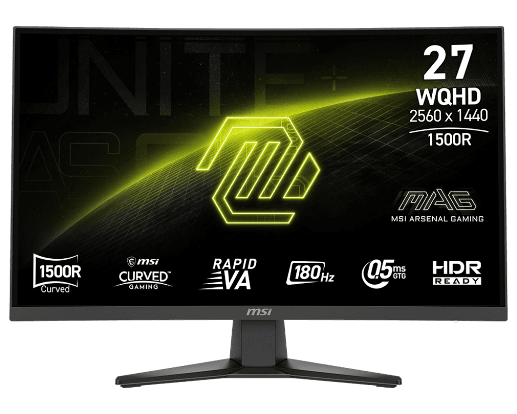 MONITOR LED CURVO 27" MSI MAG 275CQF E18 0.5MS - 180HZ - 2560X1440