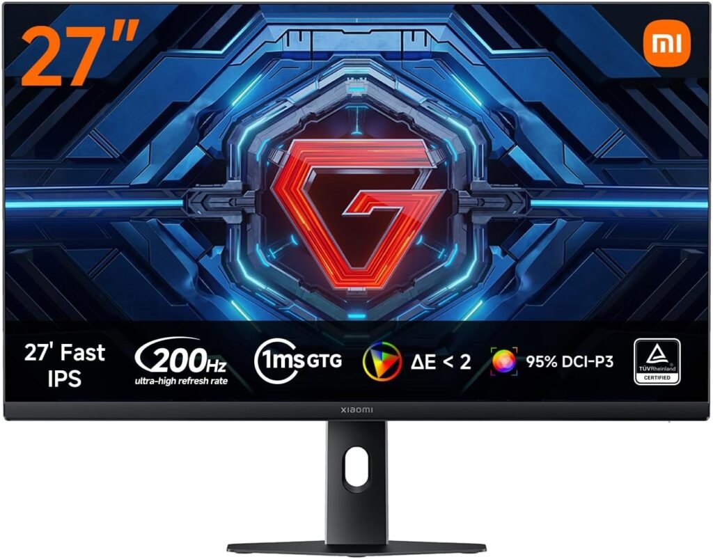 MONITOR LED 27" XIAOMI G27i 1MS - 200HZ - 1920X1080