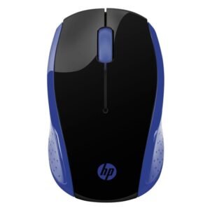MOUSE INALAMBRICO HP 200 - NEGRO CON AZUL