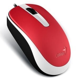 Mouse Genius DX-120 - USB - Rojo