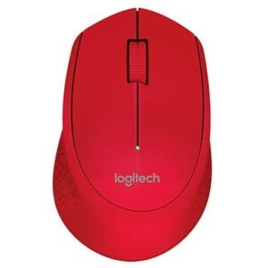 Mouse Logitech M280 inalámbrico - Rojo