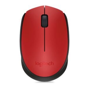 Mouse Logitech M170 inalámbrico - Rojo