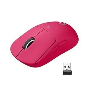 Mouse Logitech Gaming Inalambrico PRO X Superlight Rosado
