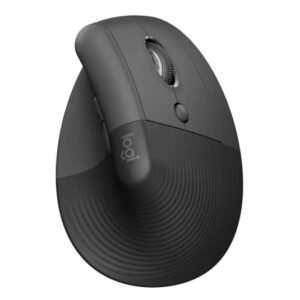 Mouse Logitech Lift Vertical Ergonómico - Inalámbrico - Grafito