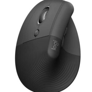 Mouse Logitech Lift Left Vertical Ergonómico - Inalámbrico - Grafito
