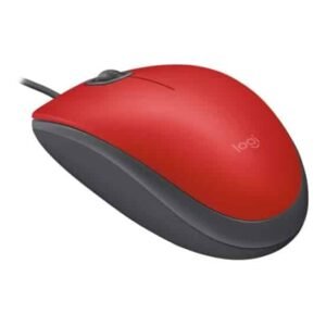 Mouse Logitech M110 Silent - Rojo