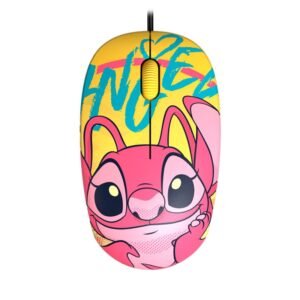 Mouse Xtech Disney Stich - Amarillo