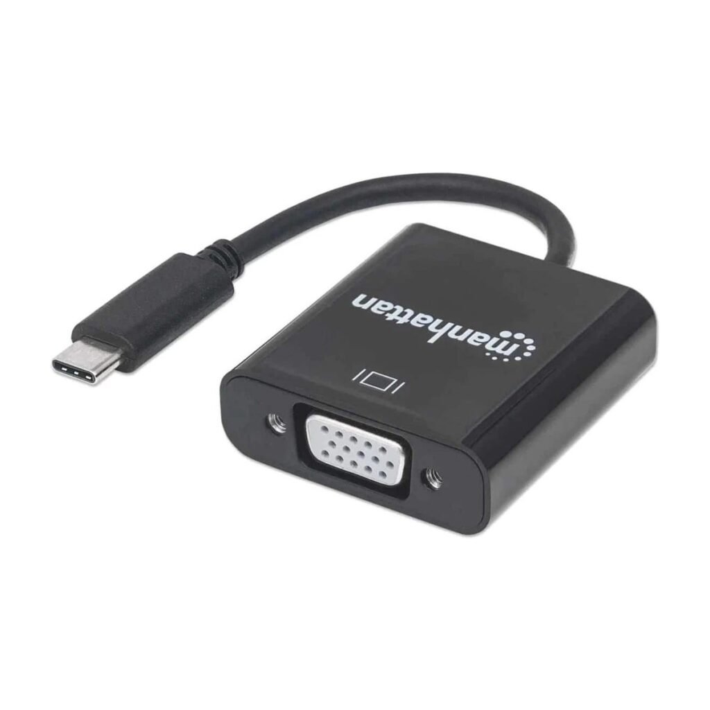 Adaptador de Vídeo USB Tipo C a VGA