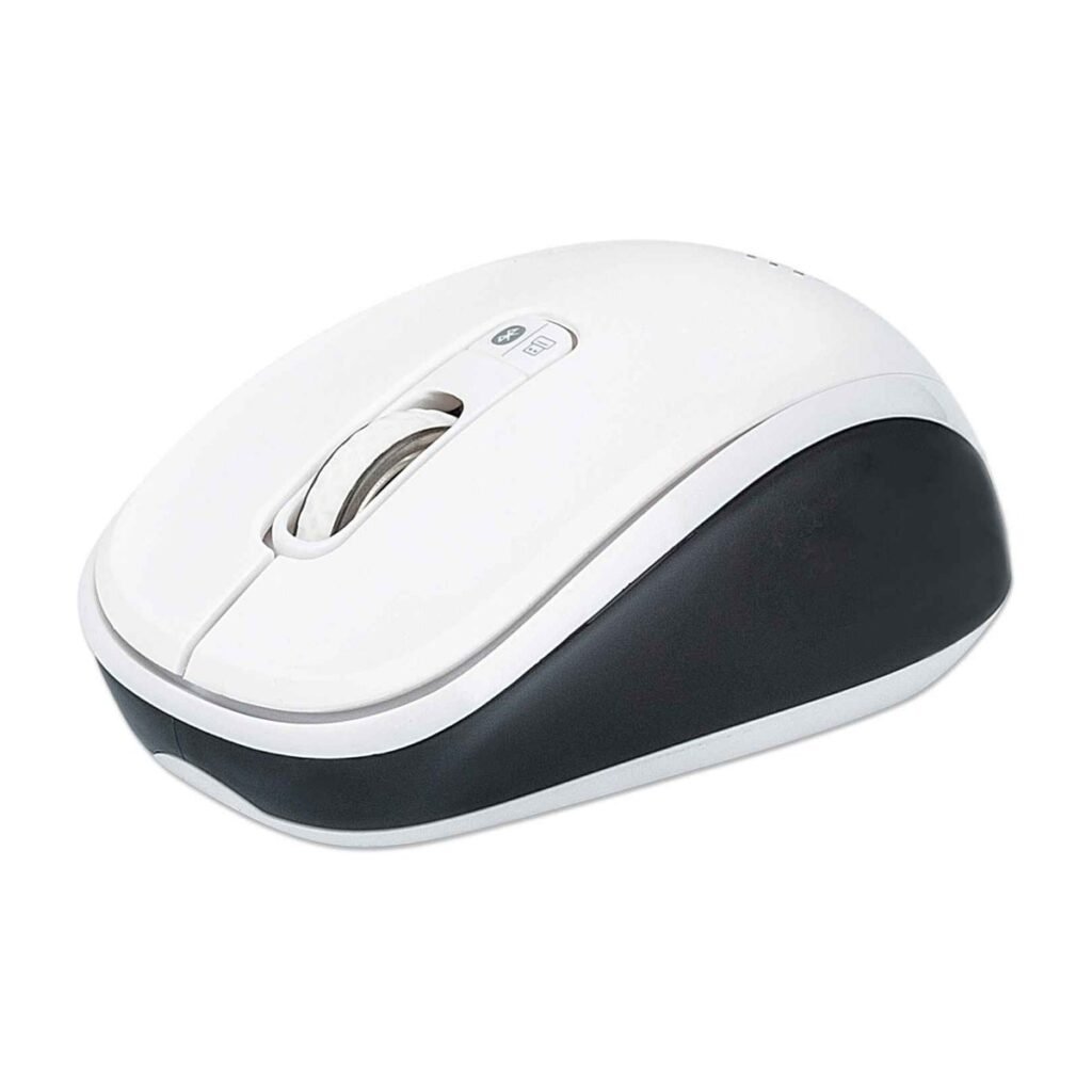 MOUSE INALAMBRICO MANHATTAN - MODO DUAL - BLANCO