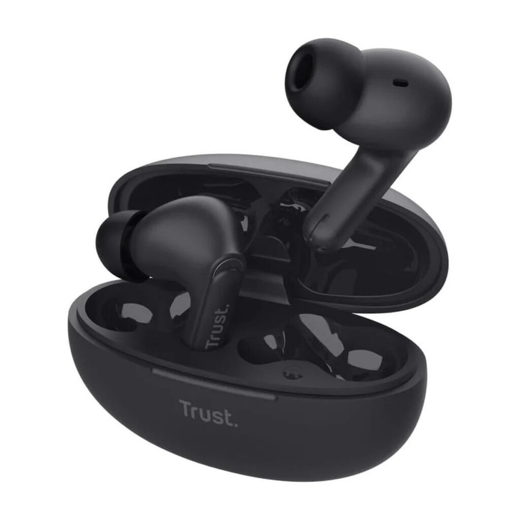 AUDIFONOS TRUST YAVI – ENC – BLUETOOTH – NEGRO