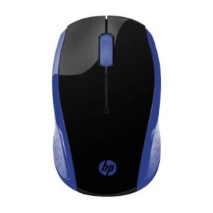 MOUSE INALAMBRICO HP 200 - NEGRO CON AZUL