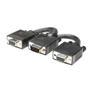 Cable Manhattan Slitter 1 SVGA Macho a 2 SVGA Hembra