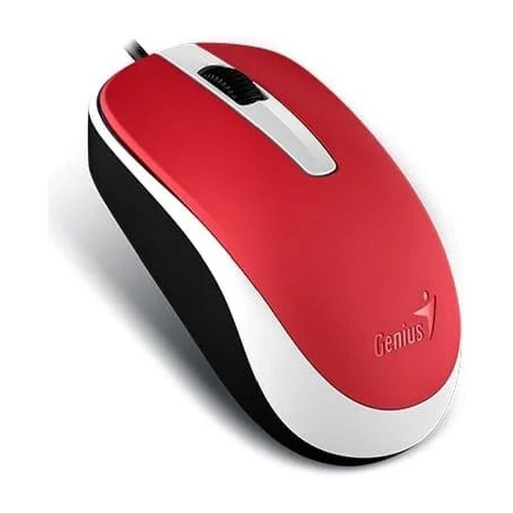 Mouse Genius DX-120 - USB - Rojo