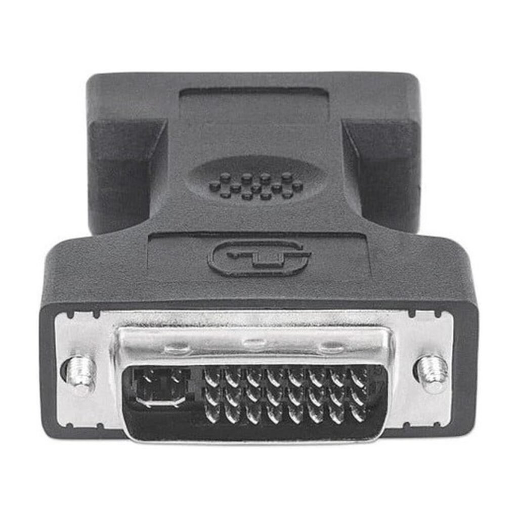 Adaptador Manhattan DVI-I Dual Macho a SVGA Hembra