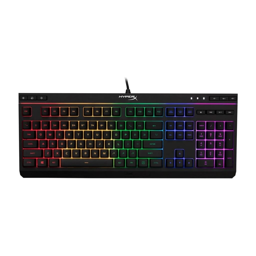 TECLADO HYPERX ALLOY ORIGINS CORE - RGB - NEGRO