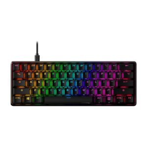 Teclado HyperX Alloy Origins 60 - Mecánico - RGB - Switch Rojo