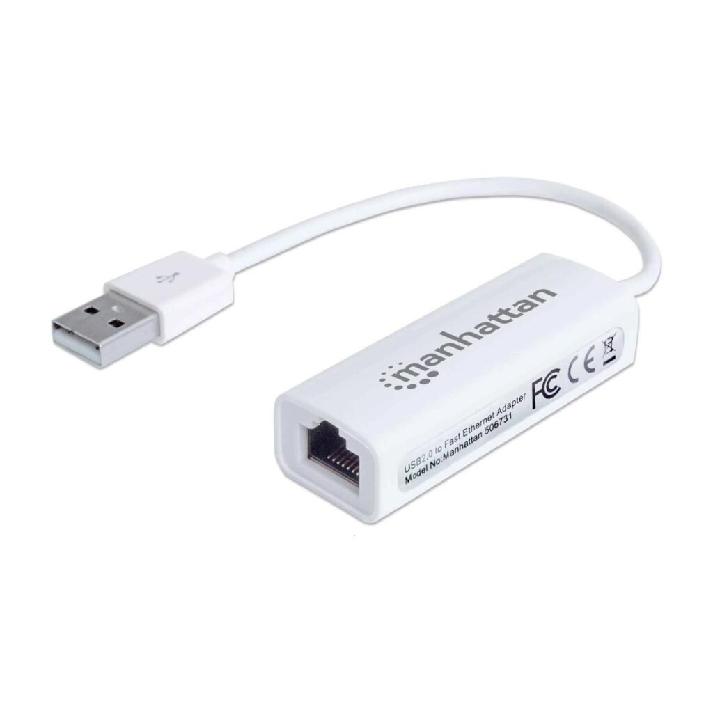 Adaptador Manhattan USB 2.0 – RJ45
