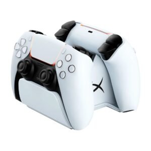 CARGADOR HYPERX CHARGEPLAY DUO – PS5 – BLANCO