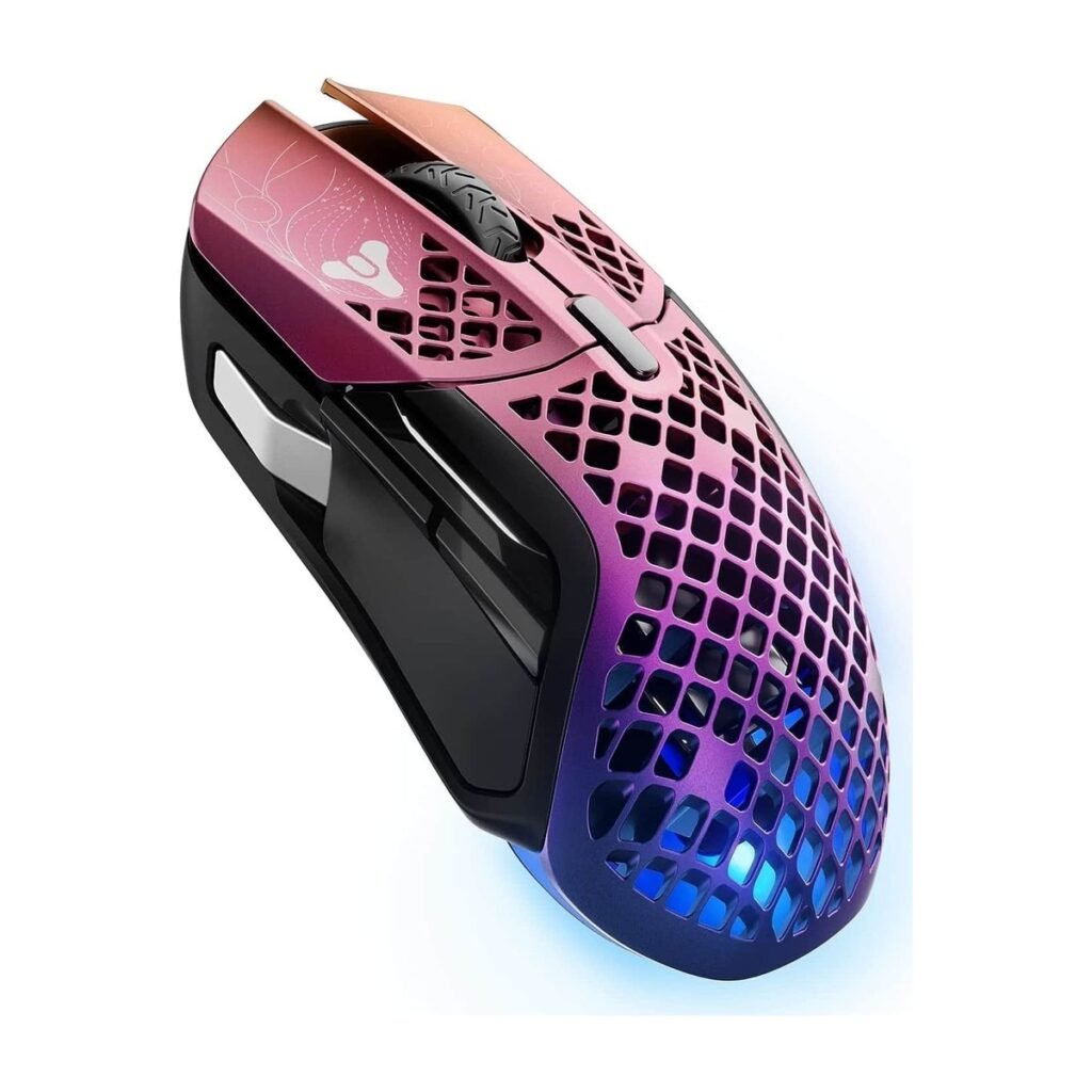 MOUSE STEELSERIES AEROX 5 - INALAMBRICO - DESTINY 2 LIGHTFALL
