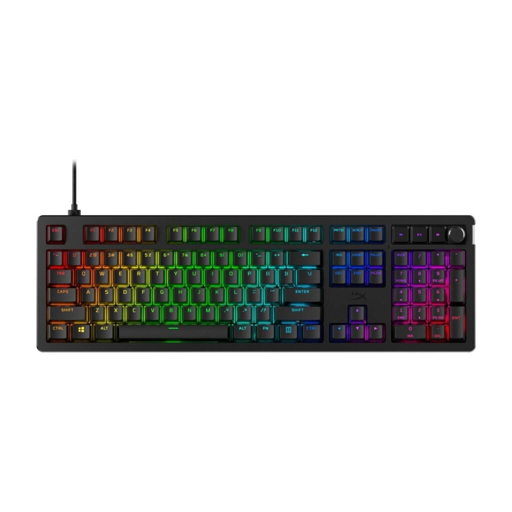 TECLADO HYPERX ALLOY RISE - MECANICO - RGB - NEGRO