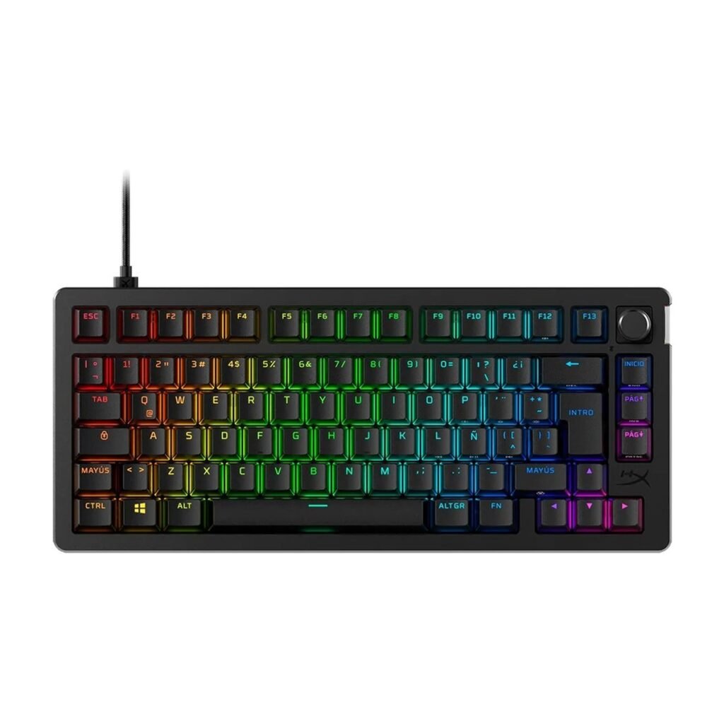 TECLADO HYPERX ALLOY RISE 75 - MECANICO - RGB