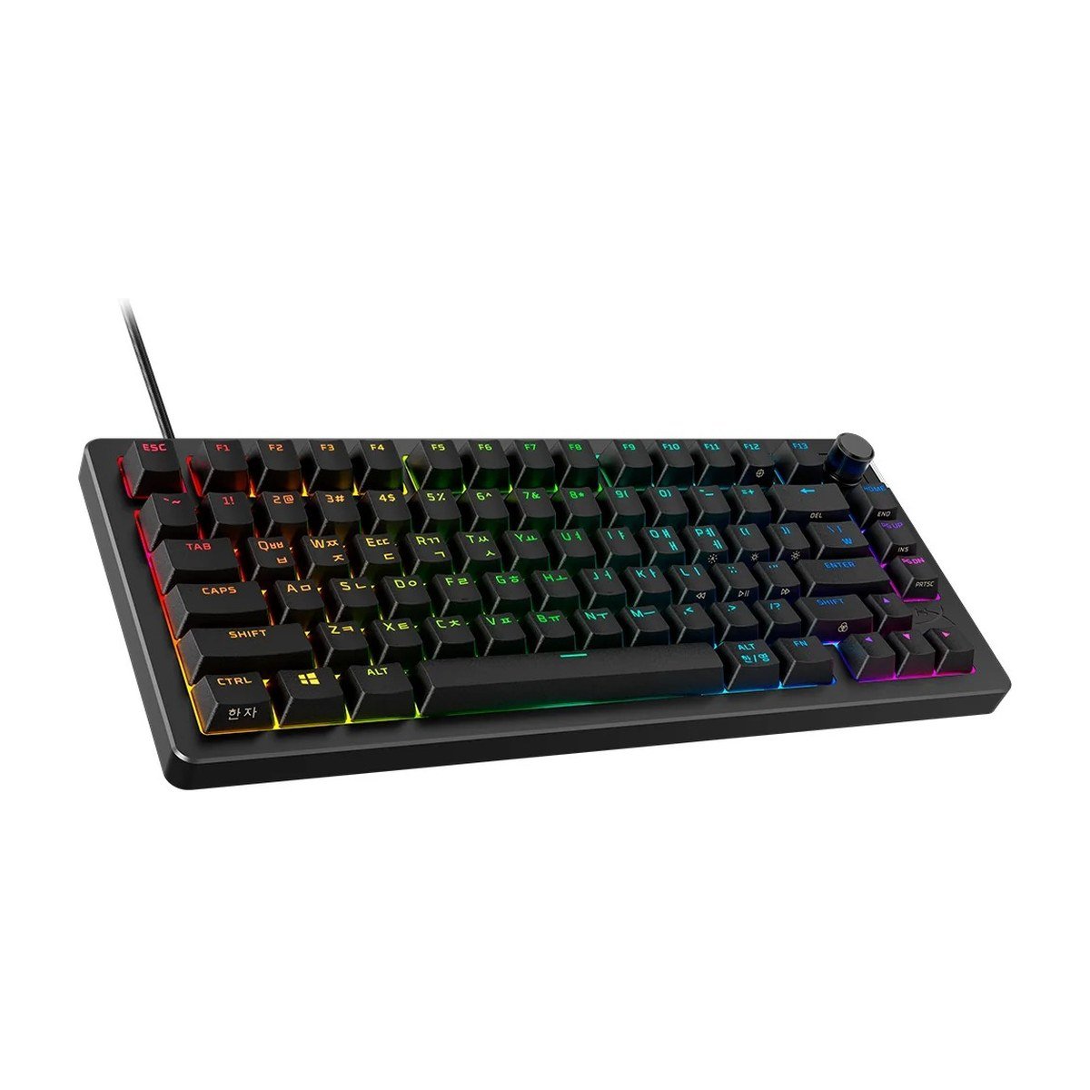 TECLADO HYPERX ALLOY RISE 75 - MECANICO - RGB