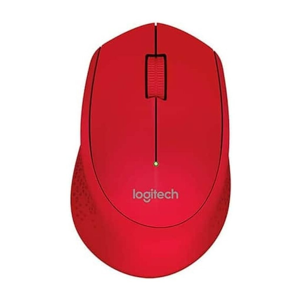 Mouse Logitech M280 inalámbrico - Rojo