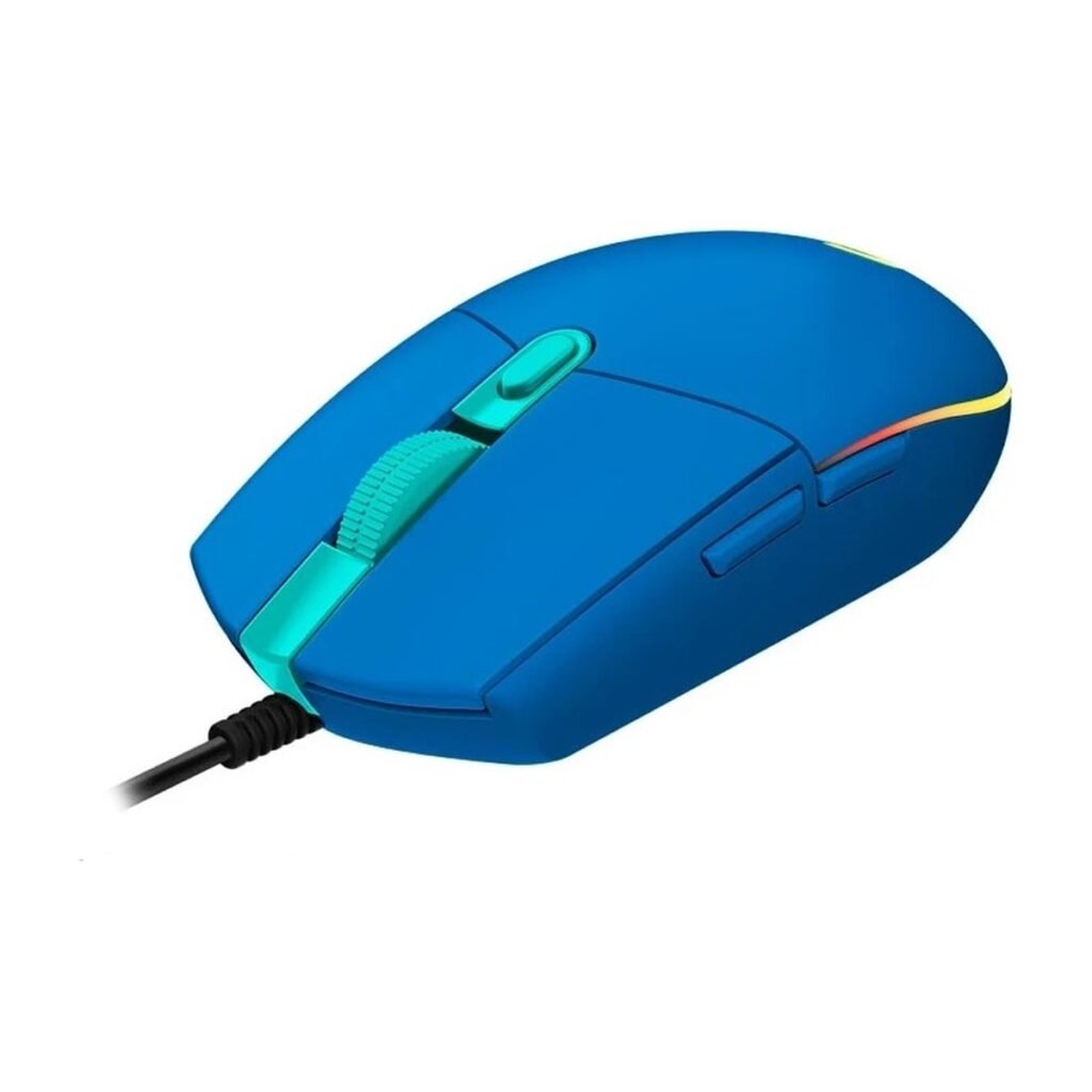 Mouse Logitech Gaming G203 Lightsync 8.000dpi - Azul