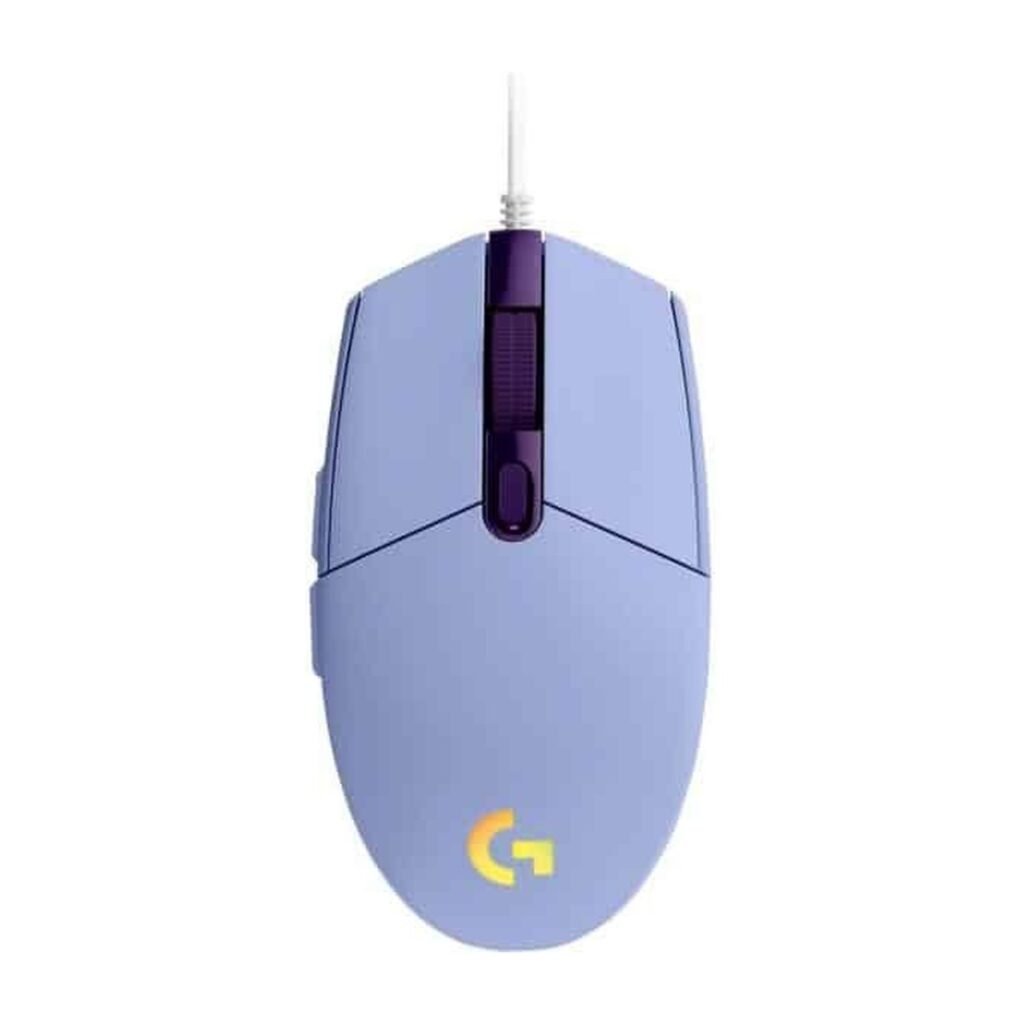 Mouse Logitech Gaming G203 Lightsync 8.000dpi - Lila