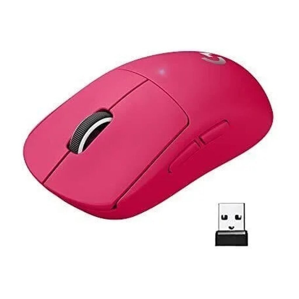 Mouse Logitech Gaming Inalambrico PRO X Superlight Rosado