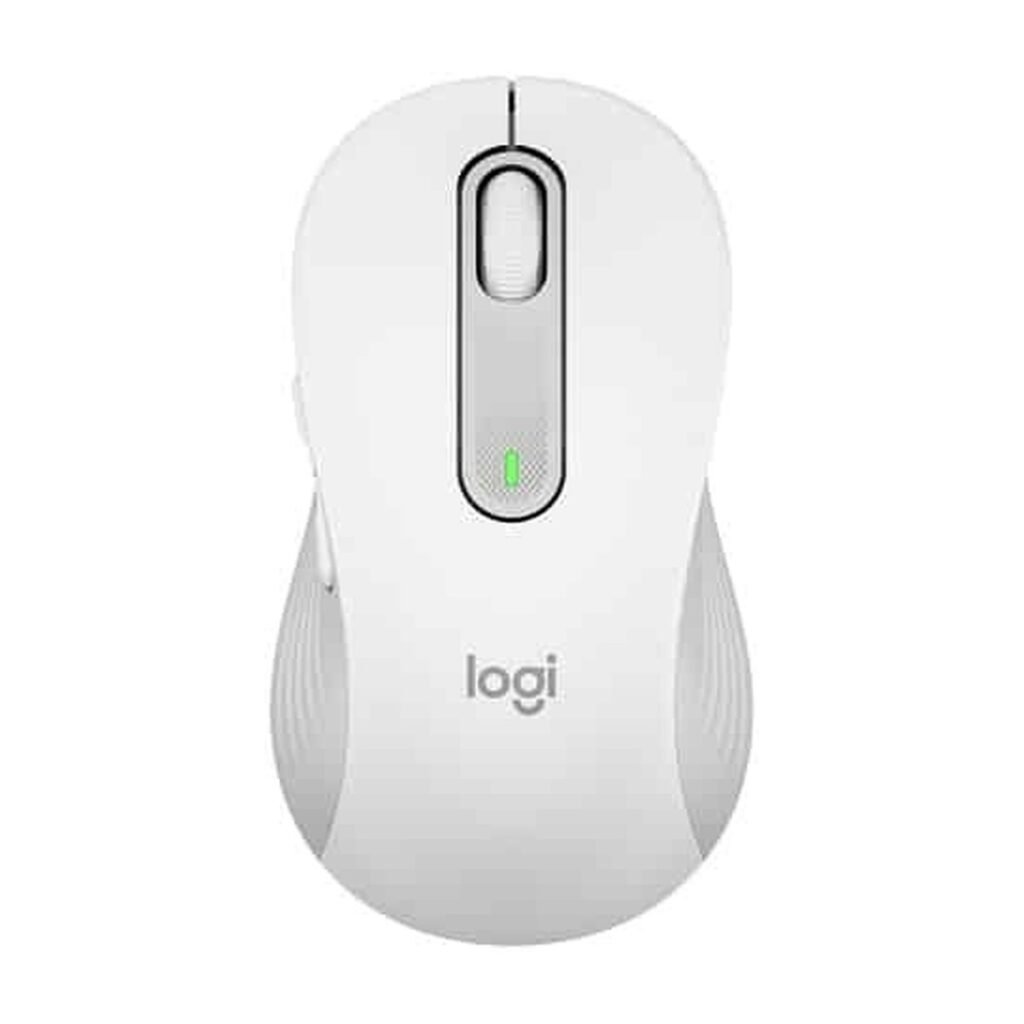 Mouse Logitech Signature M650 L - Inalámbrico - Blanco