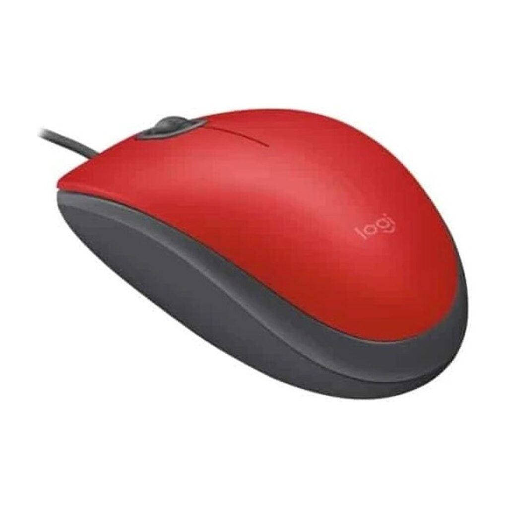 Mouse Logitech M110 Silent - Rojo