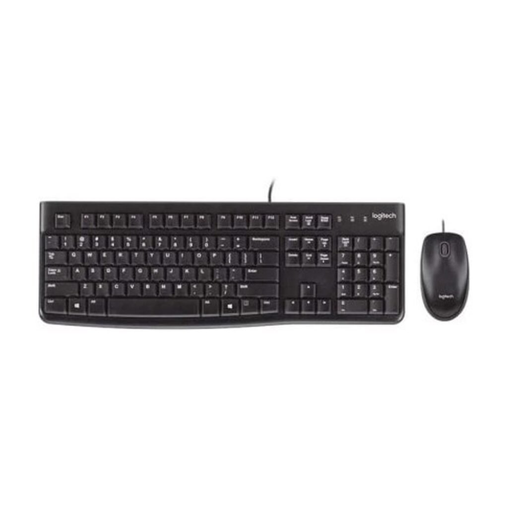 Teclado y Mouse Logitech MK120 USB Ingles